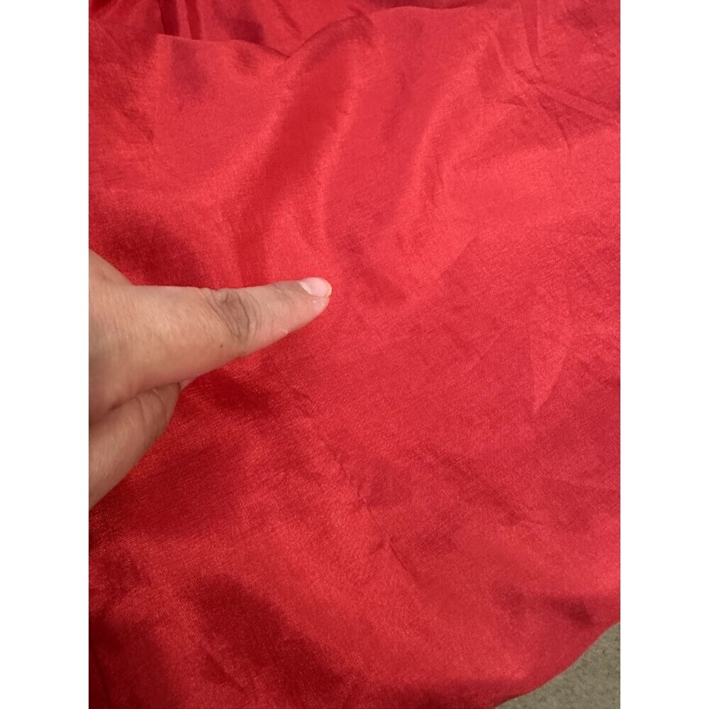 Vintage Lady Shapely Womans Red Pajama Top Size 40 Valentines Romantic Vampire - Picture 7 of 15